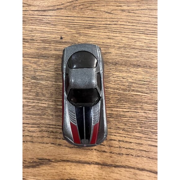 Hot Wheels 2005 Dodge Viper Charcoal Gray Red 1/64 scale Mattel - Picture 3 of 6